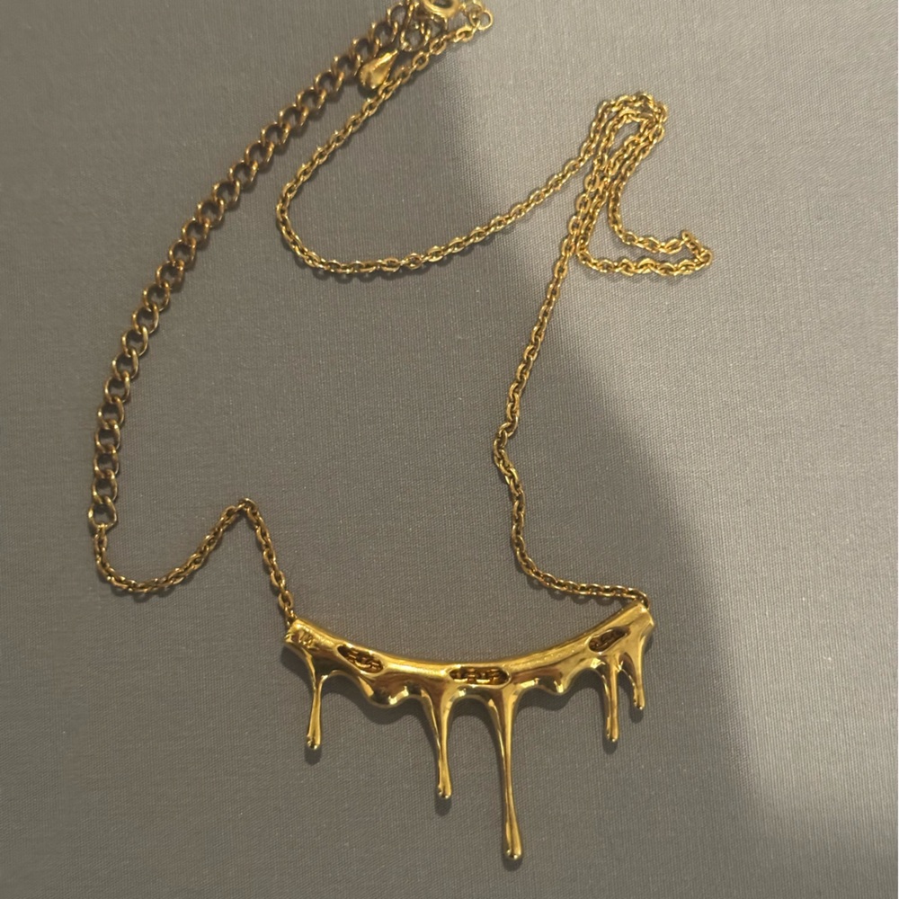 Marie June Rivulets Gold Vermeil Necklace